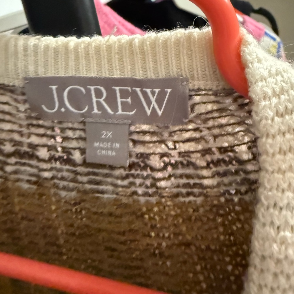 J. Crew Fair Isle cardigan sweater in brushed yarn - Picture 5 of 5
